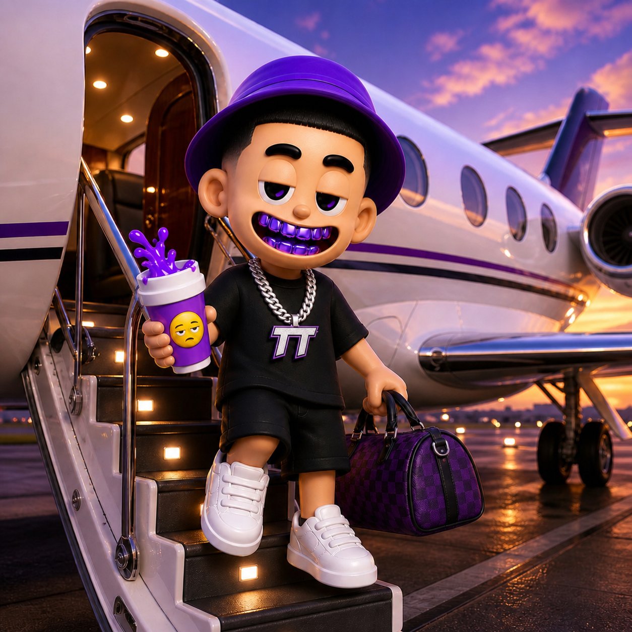 Capa do EP Purple Era — TT, Spinnafr Labs